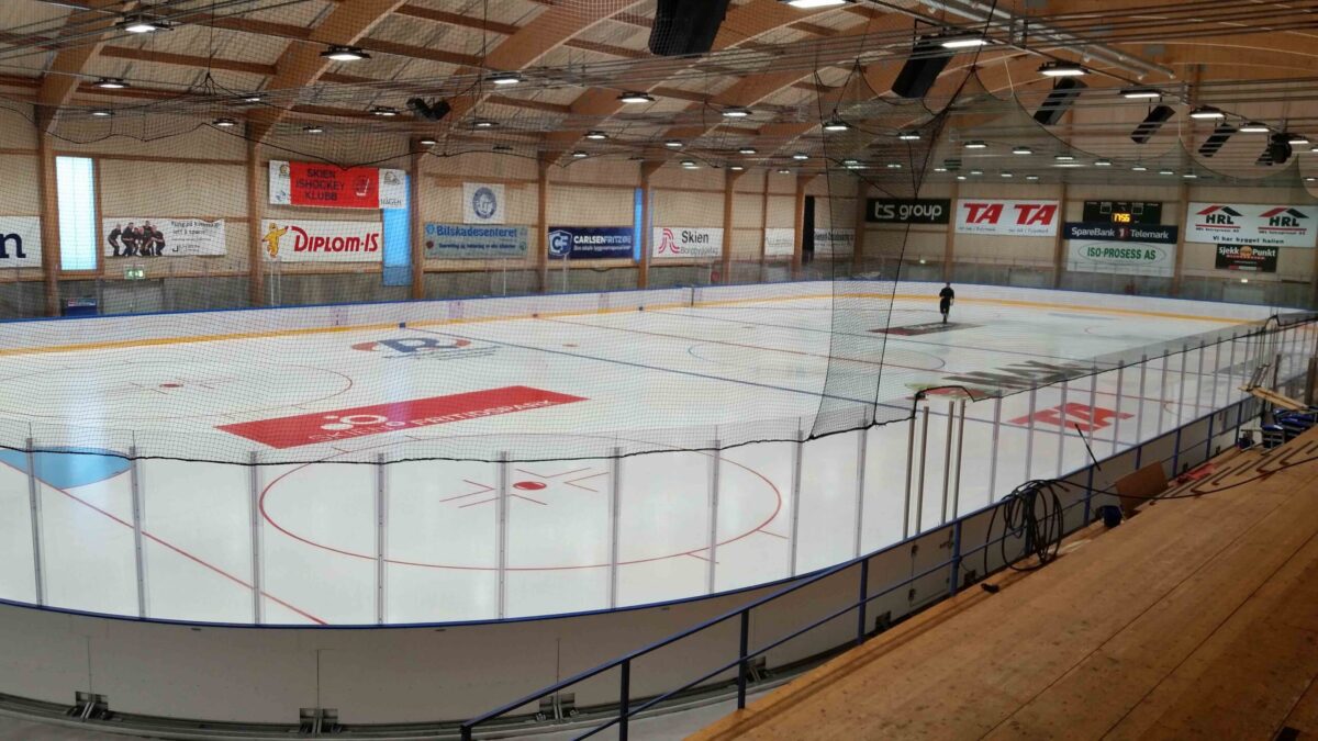 Skien Fritidspark – Ishall (2016) — Skien Fritidspark ishall 2016
